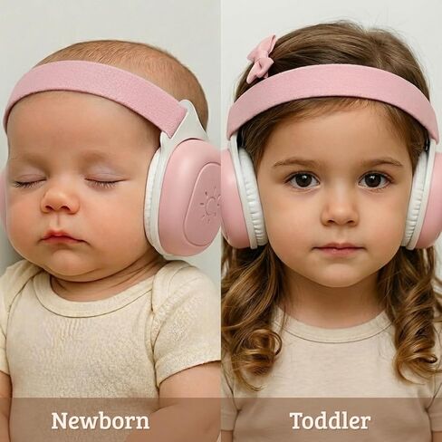 Baby Noise Cancelling Headphones – Infant & Toddler Ear Muffs 24 dB – Hearing Protection – Adjustable Newborn Ear Defenders. in Saudi Arabia