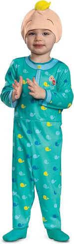 زي Cocomelon للأطفال الصغار JJ من Disguise Cocomelon، زي بيجامة رسمي من Cocomelon in Kuwait