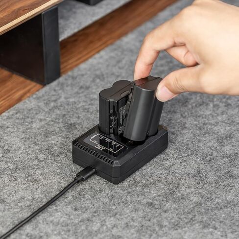 ترقية DMW-BLC12 سيجما BP-51 لايكا BP-DC12 شاحن USB مزدوج مع منفذ نوع C، متوافق مع Lumix DC-G95 DMC-G85 DMC-GH2 DMC-G5 DMC-G6 DMC-FZ200 DMC-FZ1000 in Kuwait