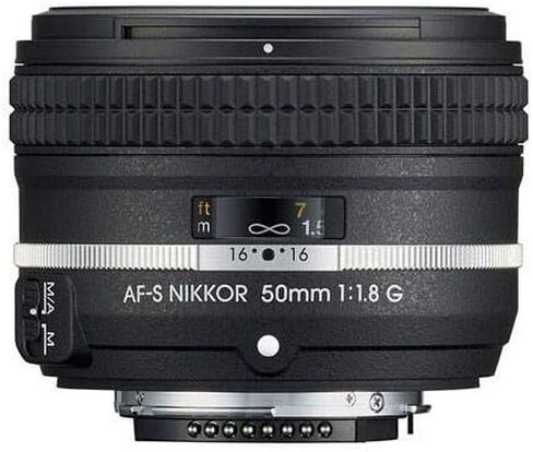 نيكون AF-S FX NIKKOR مقاس 50 ملم f/1.8G إصدار خاص عدسة تكبير ثابتة مع تركيز تلقائي لكاميرات نيكون DSLR in Kuwait