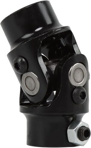 Partsflow Universal 5/8-36 Spline X 3/4 "DD صندوق توجيه أسود فيغا 38 درجة U زاوية مقرنة مشتركة تصل إلى 38 درجة in Saudi Arabia