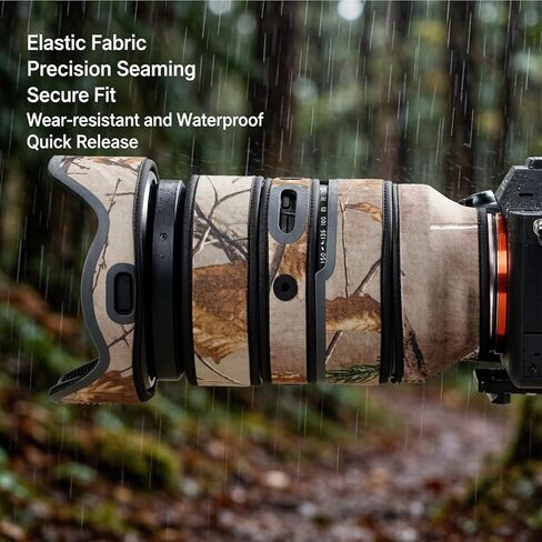 غطاء عدسة لكاميرا Nikon Z مقاس 24-70 مم F/2.8 S، غطاء حماية مموه للعدسة المموهة (لون #مموه رقمي) in Kuwait