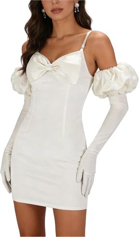 Women Sua Cosplay Costume Halloween Alien Cosplay Outfits White Slip Dress Suits Stage Uniform in Saudi Arabia
