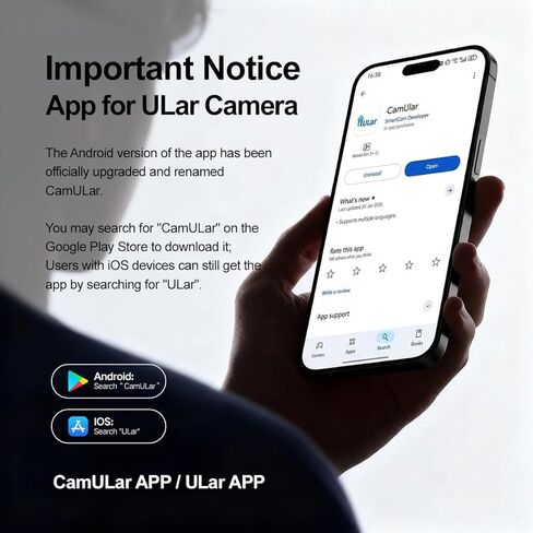 كاميرا ساعة ذكية متعددة الوظائف بدقة 4K UHD مع رؤية ليلية، تدعم التخزين المحلي، عرض التطبيق عن بعد، بطارية 2600 مللي أمبير في الساعة، طراز WiFi&AP، بدون صوت in Kuwait