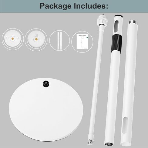 حامل أرضي قابل للتركيب على حامل عالي التحمل مع eufy E21 وE30 وSpaceview E110 وSpaceview pro E210 ارتفاع قابل للتعديل، بدون أدوات أو تلف في الجدار in Kuwait