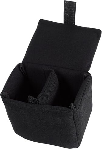 camera protect bag, shockproof partition pads, velvet liner, put into backpack, for photographing, with hook and loop, for DSLR camera bag insert pad (Orange) in Saudi Arabia