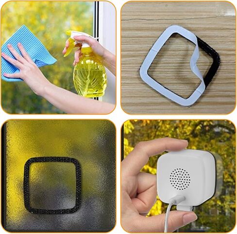 RAINPOT Saker Smart 2k Window Security Camera,2K 3MP Indoor Dome Security Camera with 360° Coverage, Smart Motion Detection & Real-Time Phone Alerts, Wireless Adhesive Mount (64G) in Saudi Arabia