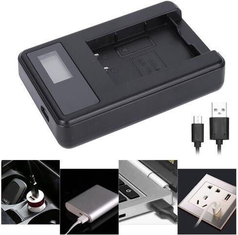 بطارية كاميرا Acouto LCD لـ NP BX1 - شحن مزدوج محمول وآمن مع توافق USB in Kuwait