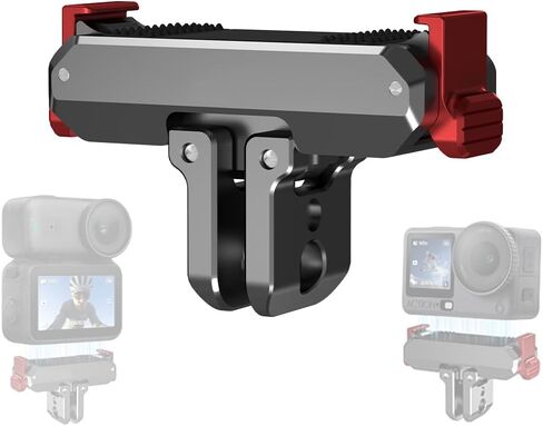 حامل محول Action 6، مغناطيس سريع الفك من سبائك الألومنيوم لـ DJI Osmo Nano، حامل مزلاج مغناطيسي قابل للطي لجهاز Go Pro & برغي 1/4 بوصة، واجهة مخالب مزدوجة، ممتص للصدمات مضاد للانزلاق in Kuwait