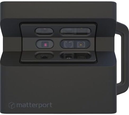 حزمة كاميرا Matterport MC250 Pro2 الاحترافية ثلاثية الأبعاد - دقة عالية للجولات الافتراضية، وإنشاء خرائط ونماذج وخطط ثلاثية الأبعاد، وعرض اللقطات في تطبيقات ثلاثية الأبعاد والواقع الافتراضي in Kuwait