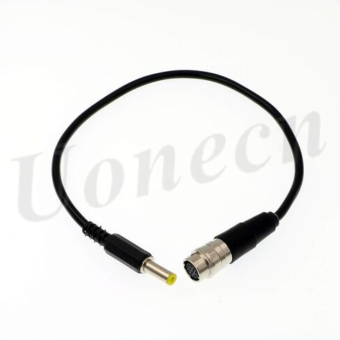 Uonecn 12 دبوس أنثى هيروس إلى تيار مستمر 12 فولت كابل الطاقة ل GH4 الطاقة B4 2/3 "ل Fujinon لنيكون لعدسة كانون 30 سنتيمتر in Kuwait