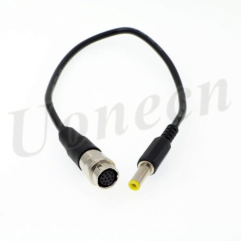Uonecn 12 دبوس أنثى هيروس إلى تيار مستمر 12 فولت كابل الطاقة ل GH4 الطاقة B4 2/3 "ل Fujinon لنيكون لعدسة كانون 30 سنتيمتر in Kuwait