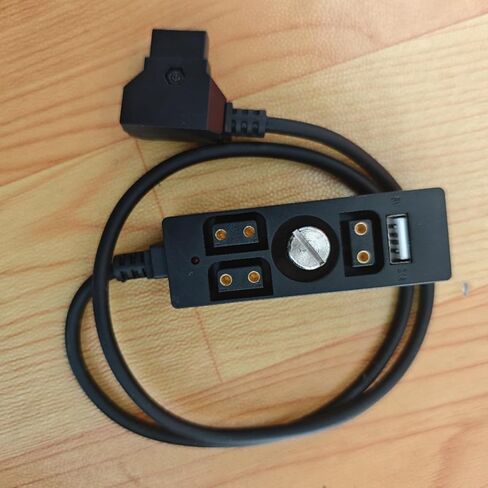 سلك توزيع الطاقة مزود بمصابيح LED مع بطاريات D Tap وأجهزة USB D Tap Splitter مع منفذ USB in Kuwait