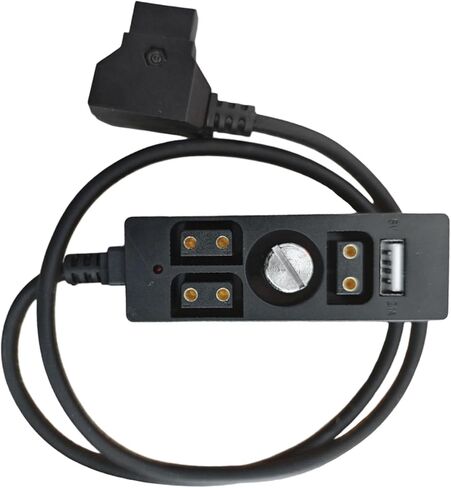 سلك توزيع الطاقة مزود بمصابيح LED مع بطاريات D Tap وأجهزة USB D Tap Splitter مع منفذ USB in Kuwait