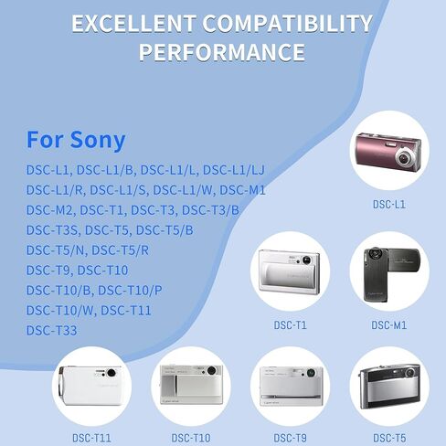 قطعتان من البطاريات وشاحن USB LTD2 بديل لسوني NP-FT1، بطارية من النوع T، C-CS3، شاحن BC-TR1، Sony Cyber-Shot DSC-T10/P، Cyber-Shot DSC-T10/W، Cyber-Shot DSC-T11، Cyber-Shot DSC-T33 in Kuwait