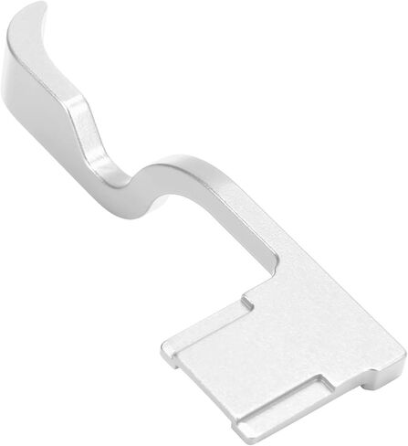 Aluminum Alloy Hot Shoe Thumb Grip for A7R4 Camera, Lightweight and Durable Silver Handle - Ergonomic Design Reduces Hand Fatigue, Easy Installation for Enhanced Comfort (Silver) in Kuwait