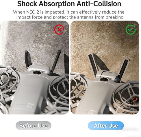 غطاء حامي الهوائي لـ DJI Neo 2، غطاء حماية الهوائي ملحقات وحدة نقل الصور الخلفية لـ DJI Neo 2 لمنع الاصطدام in Kuwait