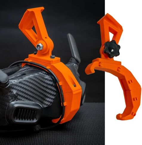 مناسبة لنظارات DJI 2 دعامة خوذة تكتيكية، من أجل Wilcox L4G24، التفكيك والتجميع السريع، حامل نظارات الطيران FPV بزاوية قابلة للتعديل in Kuwait