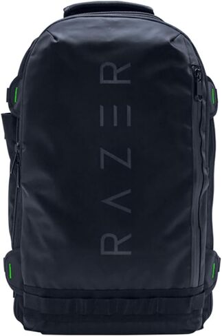 Razer Rogue v2 17.3" Gaming Laptop Backpack: Tear & Water Resistant Exterior - Mesh Side Pocket for Water Bottles - Dedicated Laptop Compartment - Made to Fit 17 inch Laptops in Saudi Arabia