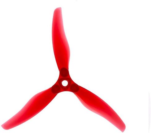Gemfan Floppy Proppy F5135 مروحة ثلاثية الشفرات (مجموعة من 4) - 5 مم - أحمر in Kuwait