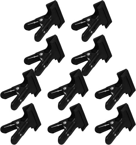 Veemoon 10pcs Heavy Duty Metal Spring Clamps Large Backdrop Clips for Photography Background Stand Studio Use in Kuwait