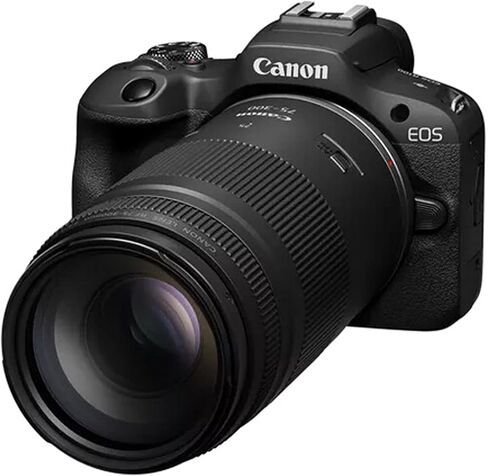 عدسة Canon RF مقاس 75-300 مم f/4-5.6 (Canon RF) - علبة ومرشحات وحزمة غطاء توليب الأساسية (متجددة) in Kuwait