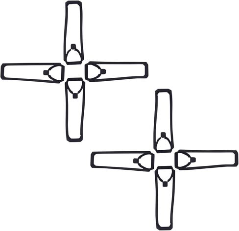 غطاء حماية Sea Jump 8 قطع ينطبق على E88 E88PRO E88MAX E525 E99 E99PRO P1 P5PRO K3 S1 P8 RC Drone غطاء حماية E88 أربعة محاور لشفرات الطائرات in Kuwait