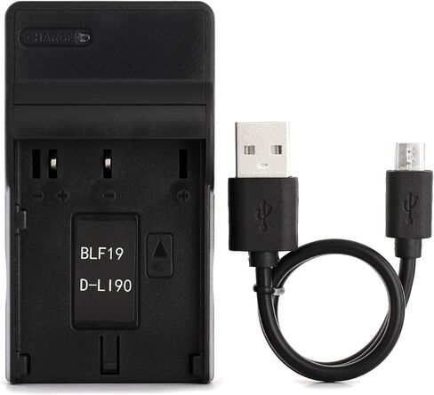 شاحن USB Norifon DMW-BLF19 لباناسونيك لوميكس DMC-GH3، DMC-GH3A، DMC-GH3AGK، DMC-GH3GK، DMC-GH3H، DMC-GH3HGK، DMC-GH3KBODY، DMC-GH4، DMC-GH4A، DMC-GH4H الكاميرا والمزيد in Kuwait