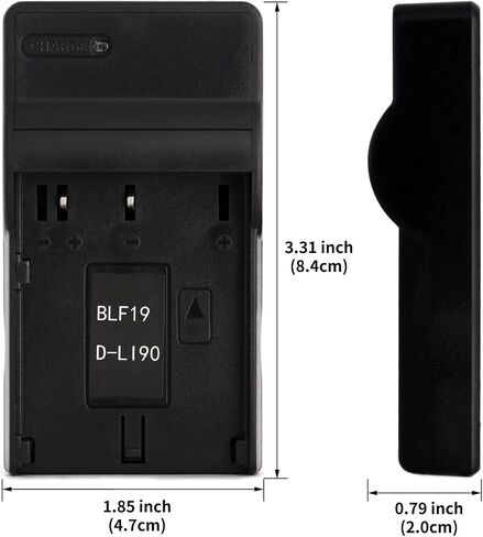 شاحن USB Norifon DMW-BLF19 لباناسونيك لوميكس DMC-GH3، DMC-GH3A، DMC-GH3AGK، DMC-GH3GK، DMC-GH3H، DMC-GH3HGK، DMC-GH3KBODY، DMC-GH4، DMC-GH4A، DMC-GH4H الكاميرا والمزيد in Kuwait