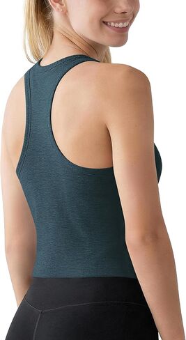 ODODOS Performance Racerback Crop Tank with Built-in Bra for Women, Ultra Soft odSTRATUM Tech, Light Support Workout Yoga Bra in Saudi Arabia