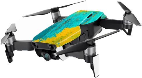 غلاف MightySkins متوافق مع طائرة DJI Mavic Air Drone - أزرق أكريليك | الحد الأدنى للتغطية | غطاء ملتف واقٍ ومتين وفريد ​​من نوعه من الفينيل | سهل التركيب والإزالة | صنع في الولايات المتحدة الأمريكية in Kuwait