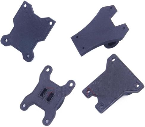 لطباعة ثلاثية الأبعاد من مادة TPU لقاعدة تثبيت GoPro لـ iflight nazgul evoque F5/nazgul5/titan XL5/Chimera/Protek35 إطار كاميرا ثابت للمقعد سهل الاستبدال (Nazgul5 V3) in Kuwait