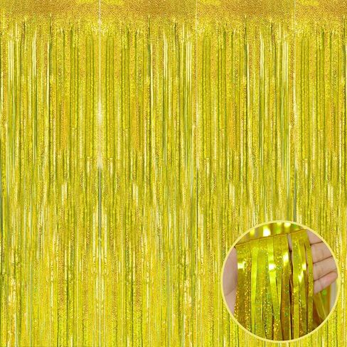 4 حزمة ضوء الأرجواني بهرج احباط هامش الستار خلفية، 3.28Ft × 8.2Ft اللافتات المعدنية للصور كشك الزفاف دش الزفاف العازبة عيد ميلاد عيد الهالوين عيد الميلاد الطرف الديكور in Kuwait