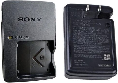 شاحن بطارية أصلي Sony Cyber-shot DSC-W570 DSC-W560 DSC-T99 DSC-TX5 DSC-W320 BC-CSN يناسب بطاريات NP-BN1 - بدون كابل طاقة in Kuwait