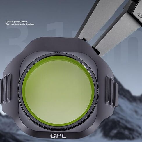 فلتر CUIFATI CPL، عدسة مستقطبة لجهاز Mini 5Pro، مع طلاء HD متعدد الطبقات، لتعزيز الحدة وتقليل in Kuwait