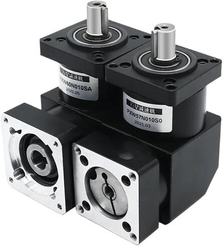 Nema23 / Nema24 PXW57 PXW60 مخفض كوكبي بزاوية قائمة 4 5 6 10 16 20 24 30 36 40 50 60 لتقليل محرك سيرفو المتدرج (اللون: PXW57 لـ Nema23، الحجم: 50 إلى 1) in Kuwait