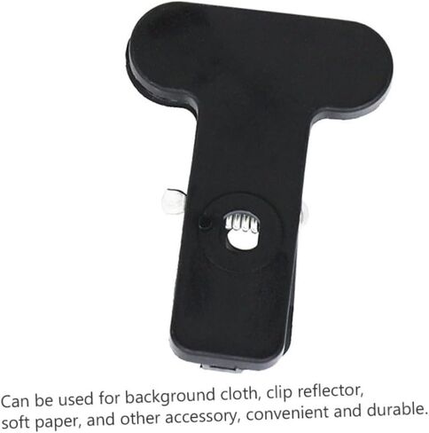 OUNONA 6pcs Backdrop Spring Clamps Clips for Photography Studio Backgrounds, Heavy-Duty Nylon Plastic Clips for Video, Photo Booth and Backdrop Support Equipment in Kuwait