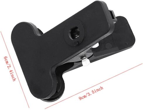 OUNONA 6pcs Backdrop Spring Clamps Clips for Photography Studio Backgrounds, Heavy-Duty Nylon Plastic Clips for Video, Photo Booth and Backdrop Support Equipment in Kuwait