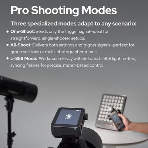 مشغل فلاش GODOX X3 PRO X3PRO-N لكاميرا نيكون، جهاز إرسال لاسلكي 2.4G TTL يعمل باللمس، يدعم التحكم في البلوتوث والتطبيق، التحكم في الغالق، بطارية ليثيوم أيون مدمجة للشحن السريع (ترقية X3-N) in Kuwait