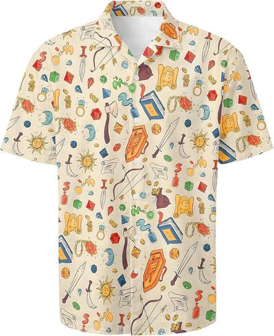 Alcohol Hawaiian Shirt for Men, Drinking Button Up Shirt Short Sleeve, Liquor Button Down Shirt in Saudi Arabia