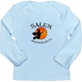 CafePress Salem MA Witch Long Sleeve Infant T Shirt Cute Long Sleeve Infant Baby T-Shirt in Kuwait