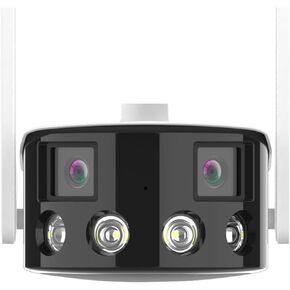 8MP 4K عدسة مزدوجة زاوية واسعة للغاية 180 درجة واي فاي كاميرا IP حماية الأمان Ai Human Detect مراقبة أمنية ICSEE APP (8MP لا توجد بطاقة SD) in Kuwait
