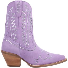 Dingo Womens Tiny Pony Suede Leather Casual Boots Ankle Mid Heel 2-3" in Kuwait