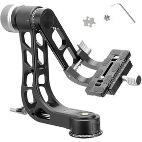 رأس Gimbals للخدمة الشاقة حامل ثلاثي القوائم 360 درجة كرة بانورامية Arca لوحة إطلاق سريع أقصى حمولة 33 رطل عدسة طويلة متوافقة in Kuwait