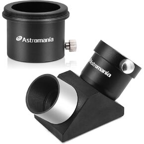 Astromania M42X0.75 محول ذكر إلى 1.25 بوصة - حزمة مع - تلسكوب قطري 1.25 بوصة مع منشور Amici in Kuwait