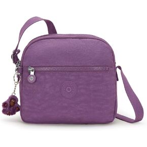 حقيبة كيبلينغ النسائية Keefe Crossbody، محفظة يومية خفيفة الوزن، حقيبة كتف من النايلون in Kuwait
