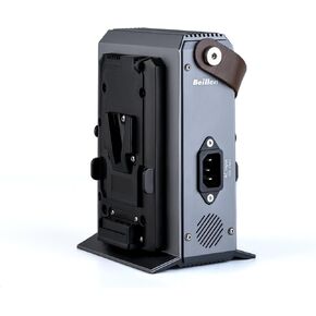 شاحن بطارية مزدوج القناة على شكل حرف V/V Lock متوافق مع بطاريات 14.4 فولت/26 فولت على شكل حرف V يدعم شاحن الجهد المزدوج للشحن السريع بقدرة 5.6 أمبير in Kuwait
