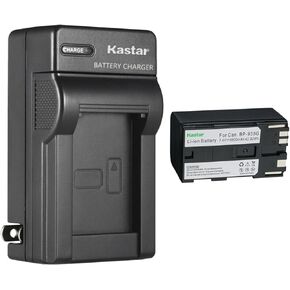 بطارية بديلة من Kastar BP-930G وشاحن حائط تيار متردد لكاميرا Canon ES50 ES55 ES60 ES65 ES75 ES300V ES410V ES420V ES520A ES4000 ES5000 ES6000 ES6500V ES7000ES ES7000V، BP-925 بي بي-930 بي بي-935 in Kuwait