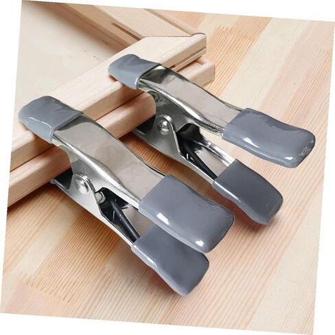 VANZACK 6pcs 4-inch Muslin Spring Clamps Photo Booth Backdrop Clips Heavy Duty Background Holder for Photography Studio and Video Shooting in Kuwait