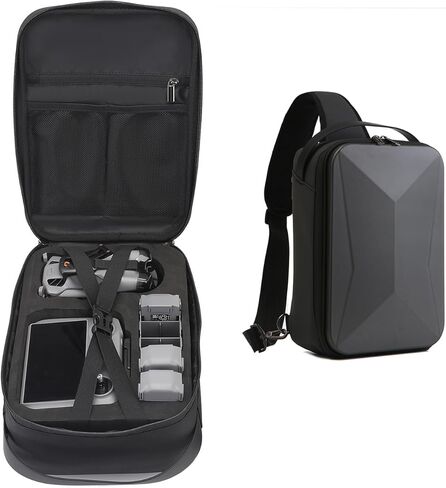 حافظة لجهاز DJI Mini 5 Pro، حقيبة ظهر قابلة للحمل ومضادة للصدمات أثناء السفر، حقيبة حمل لتخزين بطارية جهاز التحكم عن بعد DJI RC 2/RC-N3 وملحقاتها (حقيبة ظهر) in Kuwait